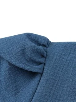 1950s Short Sleeve Ruffles Buttoned Solid Dress -BUNBUN Fancy Clothing Shop 06 compressed f3ba26c3 42f2 4d96 97f9 4e55dfcb4aa8