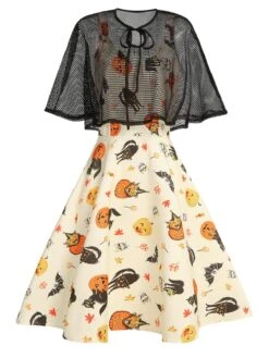 [US Warehouse] Beige 1950s Halloween Cap Costume Dress -BUNBUN Fancy Clothing Shop 1 c5093a93 748b 4181 ac8d c11b49c48dc9