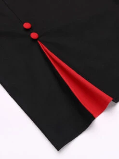 Black 1960s Patchwork Bodycon Dress -BUNBUN Fancy Clothing Shop 4 5c70a9ca 1167 47ca af2c 6a31958b5b50