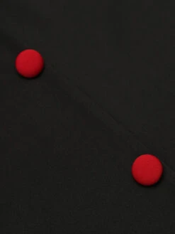 Black 1960s Button Slit Bodycon Dress -BUNBUN Fancy Clothing Shop 4 compressed 8831c0f4 ea07 4f3d a2f7 f39b82139796