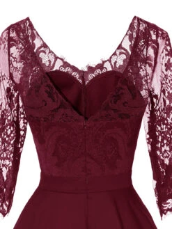 1950s Lace Half Sleeve Swing Dress 12 1950s Lace Half Sleeve Swing Dress -BUNBUN Fancy Clothing Shop 5 102cb5e3 16c4 4531 b755 f37358946d9c