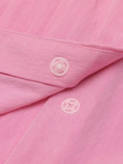 Pink 1950s Doll Collar Solid Dress -BUNBUN Fancy Clothing Shop 5 b276d657 5d08 45cc b6f6 d094d9e62b81