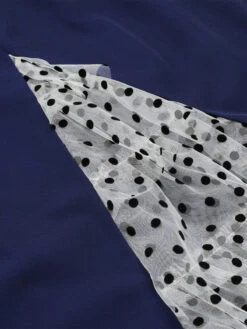 Dark Blue 1960s Patchwork Pencil Dress -BUNBUN Fancy Clothing Shop 6 34d6c94b cdef 415a af52 f054c221f389