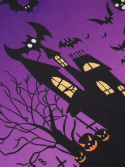 Purple 1950s Halloween Button Dress -BUNBUN Fancy Clothing Shop 7 a7484d5a c0d6 4ffc a50f 66361ddc467d