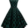 Green 1950s Plaid Belted Swing Dress -BUNBUN Fancy Clothing Shop 8d62567f3976a249cabee9308f1d71fa 6f2011a7 a551 412a 9399 595712c00add