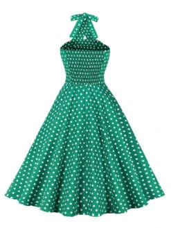Blue 1950s Polka Dot Halter Dress -BUNBUN Fancy Clothing Shop 8d62567f3976a249cabee9308f1d71fa dce39d68 8cb0 4d6c aaca 2c57c276457d