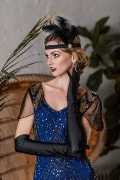 [US Warehouse] Blue 1920s Sequined Maxi Flapper Dress -BUNBUN Fancy Clothing Shop ALEX6435 7c2b85bb dee4 417a 9d00 05299ba72745