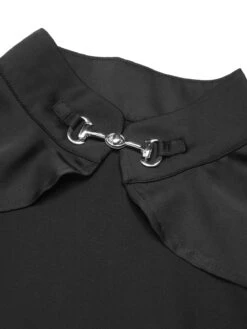 2PCS 1930s Halloween Fishtail Dress & Sheer Coat 14 2PCS 1930s Halloween Fishtail Dress & Sheer Coat -BUNBUN Fancy Clothing Shop CBH180745 6