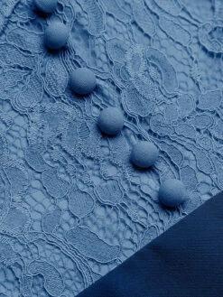 1960s Lace Button Solid Pencil Dress -BUNBUN Fancy Clothing Shop IMG 0243 a66793db f04c 499b abf9 0b11d0b5a5c4