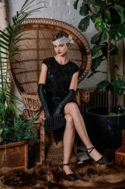 1920s Sequin Beaded Fringed Dress -BUNBUN Fancy Clothing Shop SCH000323 B 4 d89bb1ce 495d 407d 87ac c74026c953db