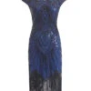 Blue 1920s Sequin Beaded Fringed Dress 2 Blue 1920s Sequin Beaded Fringed Dress -BUNBUN Fancy Clothing Shop SCH000323 SB 1 2788aa4a 3897 415e b65d 2471e400958e