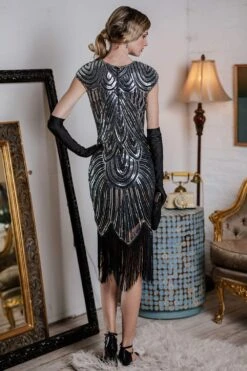 1920s Sequin Beaded Fringed Dress -BUNBUN Fancy Clothing Shop SCH000323 S 3 615273d4 f089 48d4 b2c2 4db442d8b568