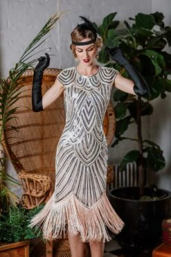 [US Warehouse] Pink 1920s Tassel Gatsby Flapper Dress -BUNBUN Fancy Clothing Shop SCH000344 PP 3 445d1402 8a2c 42e0 8631 949d14459fcc