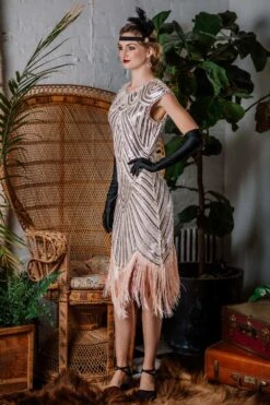 [US Warehouse] Pink 1920s Tassel Gatsby Flapper Dress -BUNBUN Fancy Clothing Shop SCH000344 PP 4 af4bd65a 7bf6 4890 904f cbed64702a51
