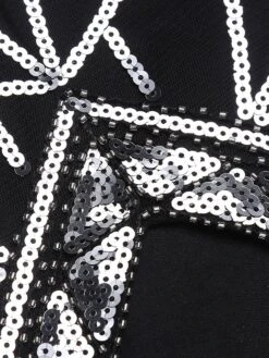 [US Warehouse] Black 1920s Geometric Sequined Dress -BUNBUN Fancy Clothing Shop SCH000390 S 7 3bfec155 0ebd 4a3e bc7e 6dacb7b92b9e