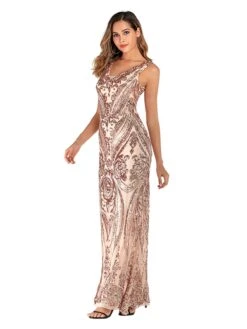 [US Warehouse] Pink 1920s Sequined Embellished Maxi Dress -BUNBUN Fancy Clothing Shop SCH000426 PP 4 c8e26c71 a6c1 44a8 b9e5 5c602f223cb1