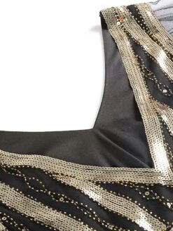 [US Warehouse] 1920s Cap Sleeve Sequined Embellished Dress -BUNBUN Fancy Clothing Shop SCH000428 GO 4 6a269629 e40b 4386 ad6c 88c156e7dcd2