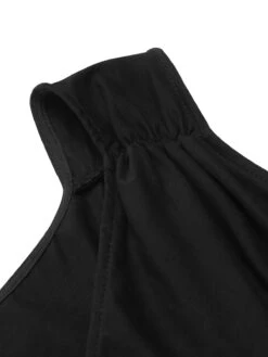 Black & Yellow 1950s Pumpkin Bat Spider Dress 13 Black & Yellow 1950s Pumpkin Bat Spider Dress -BUNBUN Fancy Clothing Shop SCHL000029 4