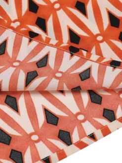 2PCS 1960s Orange Blouse & Tweed Mini Dress -BUNBUN Fancy Clothing Shop SCHL002241 10