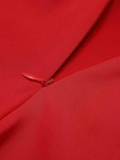 Red 1950s Christmas Plaids Off-Shoulder Dress 14 Red 1950s Christmas Plaids Off-Shoulder Dress -BUNBUN Fancy Clothing Shop SCHL002641 4