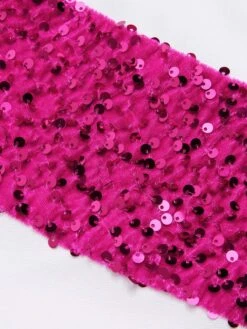 Pink 1960s Candy Cane One-Shoulder Dress -BUNBUN Fancy Clothing Shop SCHL002815 55