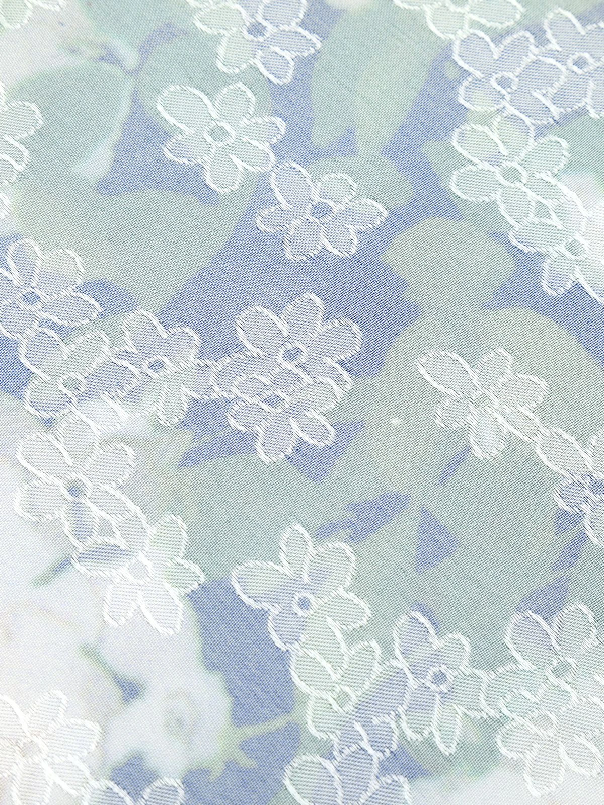 Green 1950s Cowl Neck Painting Flower Dress 10 Green 1950s Cowl Neck Painting Flower Dress - Image 8