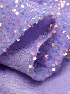 Lavender 1920s Sequined Corset Mermaid Dress -BUNBUN Fancy Clothing Shop SCHL003673 6