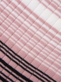 1960s Color Block Striped Knit Slim Dress -BUNBUN Fancy Clothing Shop SCHL003854 MC 01 7