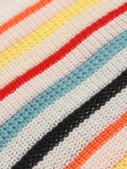 1960s Stripes Contrast Color Dress -BUNBUN Fancy Clothing Shop SCHL004170 4 compressed