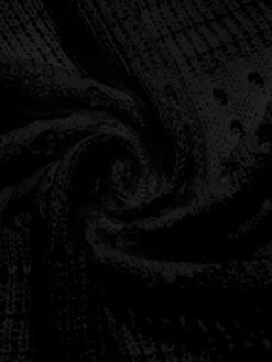 1960s Solid Hollow Out Sleeveless Knit Dress -BUNBUN Fancy Clothing Shop SCHL004171 8