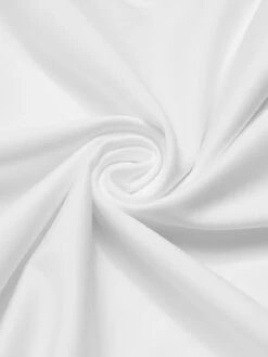 1970s Solid 3D Rose Ruffle High Low Hem Dress -BUNBUN Fancy Clothing Shop SCHL004585 5