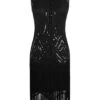 [US Warehouse] Black 1920s Beaded Fringed Flapper Dress -BUNBUN Fancy Clothing Shop SCV000107 B 1 80c16f30 171f 4724 a501 154718d816e6