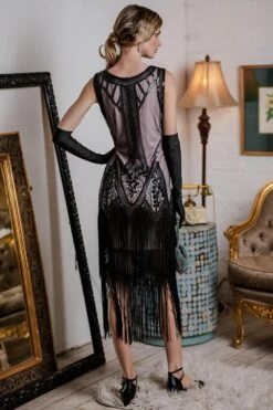 [US Warehouse] 1920s Beaded Fringed Flapper Dress -BUNBUN Fancy Clothing Shop SCV000107 PP 2 0d1685c8 c674 4504 829e 6ca4467e30cb
