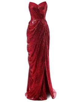 [US Warehouse] 1920s Strapless Sequin Bridesmaid Dress -BUNBUN Fancy Clothing Shop SCV001273 DR 1 0959f6f2 49f6 4523 96e9 b031702a5b2f