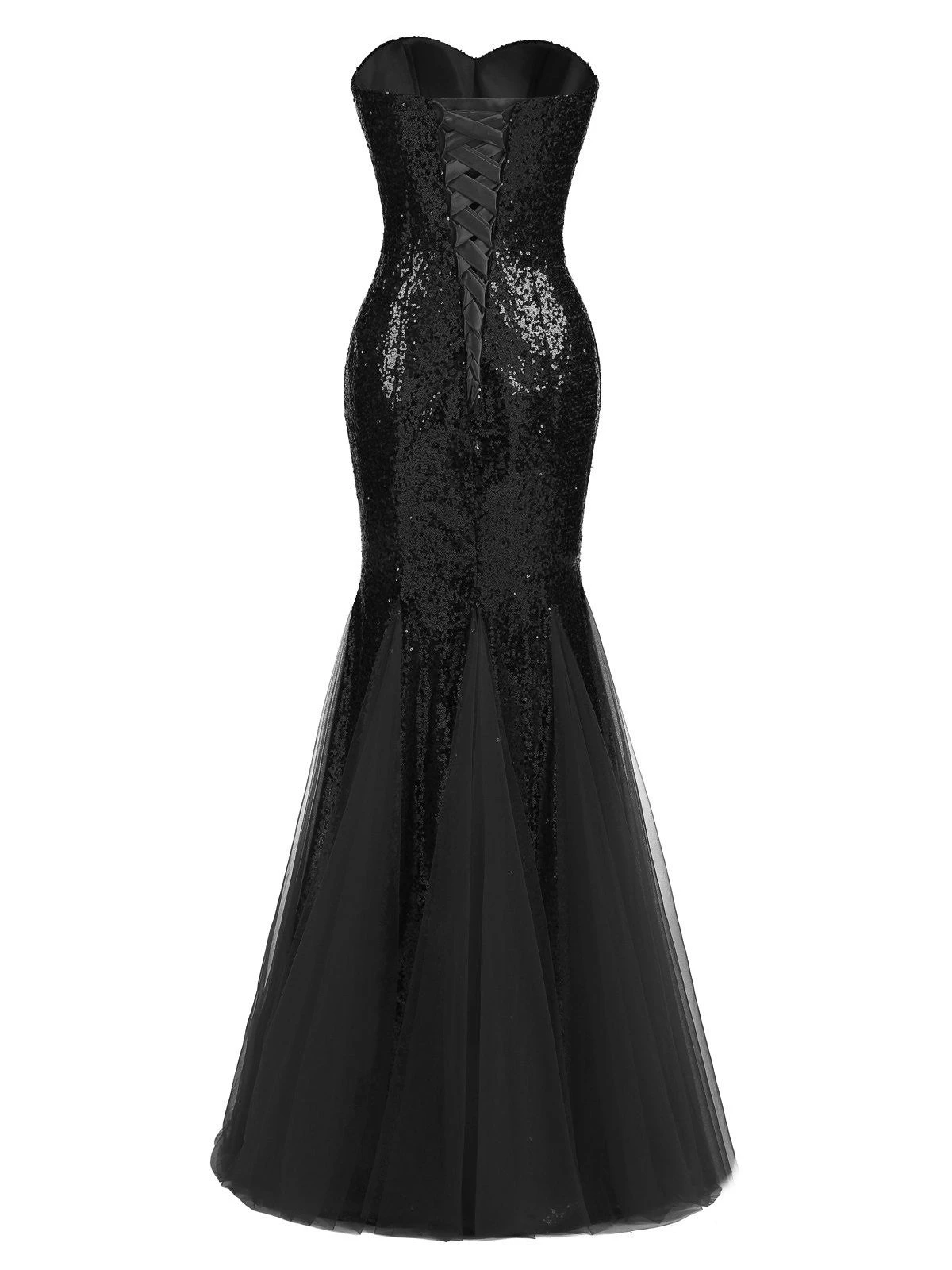 1930s Vintage Sequin Strapless Dress 21 1930s Vintage Sequin Strapless Dress - Image 19