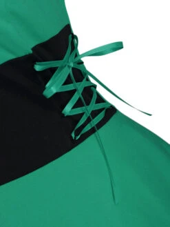 [US Warehouse] 1950s Strap Furry Lace Up Dress -BUNBUN Fancy Clothing Shop SCV003425 G 5 75504c26 bf64 496c aad6 25049eb27690