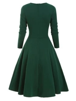 1950s Sweetheart Plaid Patchwork Dress -BUNBUN Fancy Clothing Shop SCV003518 PAT4 3 598b1de1 81d6 40ad 804c c040c583ad01