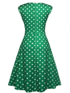 1950s Polka Dot Bow Swing Dress -BUNBUN Fancy Clothing Shop SCV005433 G 4 b1b7df12 c544 4da2 ab8a a954938c22d2
