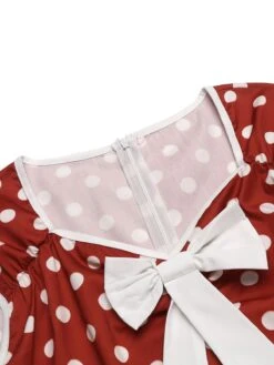 1950s Polka Dot Bow Swing Dress -BUNBUN Fancy Clothing Shop SCV005433 PON 5 9c044d4d 5e16 4cd5 bc58 168a28bd4cd6