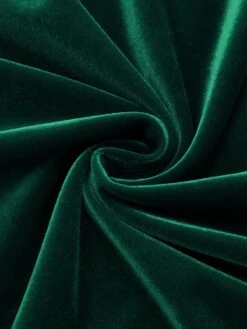 1960s Off Shoulder Velvet Bodycon Vintage Dress -BUNBUN Fancy Clothing Shop SCV009605 G 5