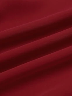 Red 1960s Solid Halter Bodycon Dress -BUNBUN Fancy Clothing Shop SCV012000 8