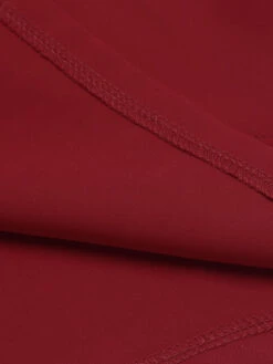 Red 1960s Solid Halter Bodycon Dress -BUNBUN Fancy Clothing Shop SCV012000 9