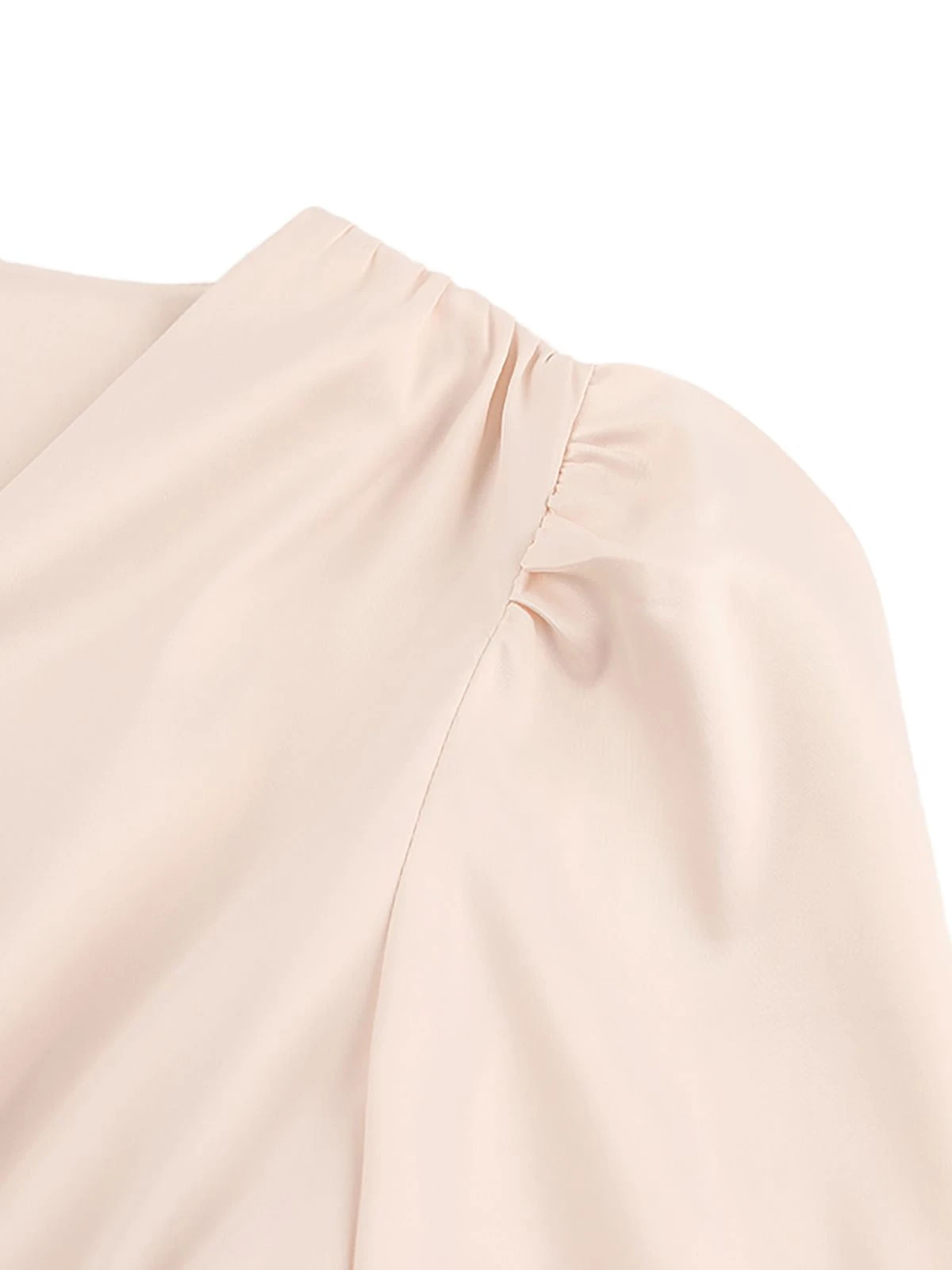 1940s Solid Silk Buttoned Tea Dress 9 1940s Solid Silk Buttoned Tea Dress - Image 7