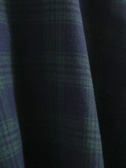 Plaids 1950s Buttoned Belted Swing Dress 15 Plaids 1950s Buttoned Belted Swing Dress -BUNBUN Fancy Clothing Shop SCV012900 4