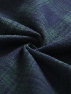 Plaids 1950s Buttoned Belted Swing Dress 19 Plaids 1950s Buttoned Belted Swing Dress -BUNBUN Fancy Clothing Shop SCV012900 9