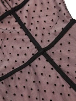 2PCS 1950s Polka Dot Bowknot Lace Strap Dress -BUNBUN Fancy Clothing Shop SCV017250 8