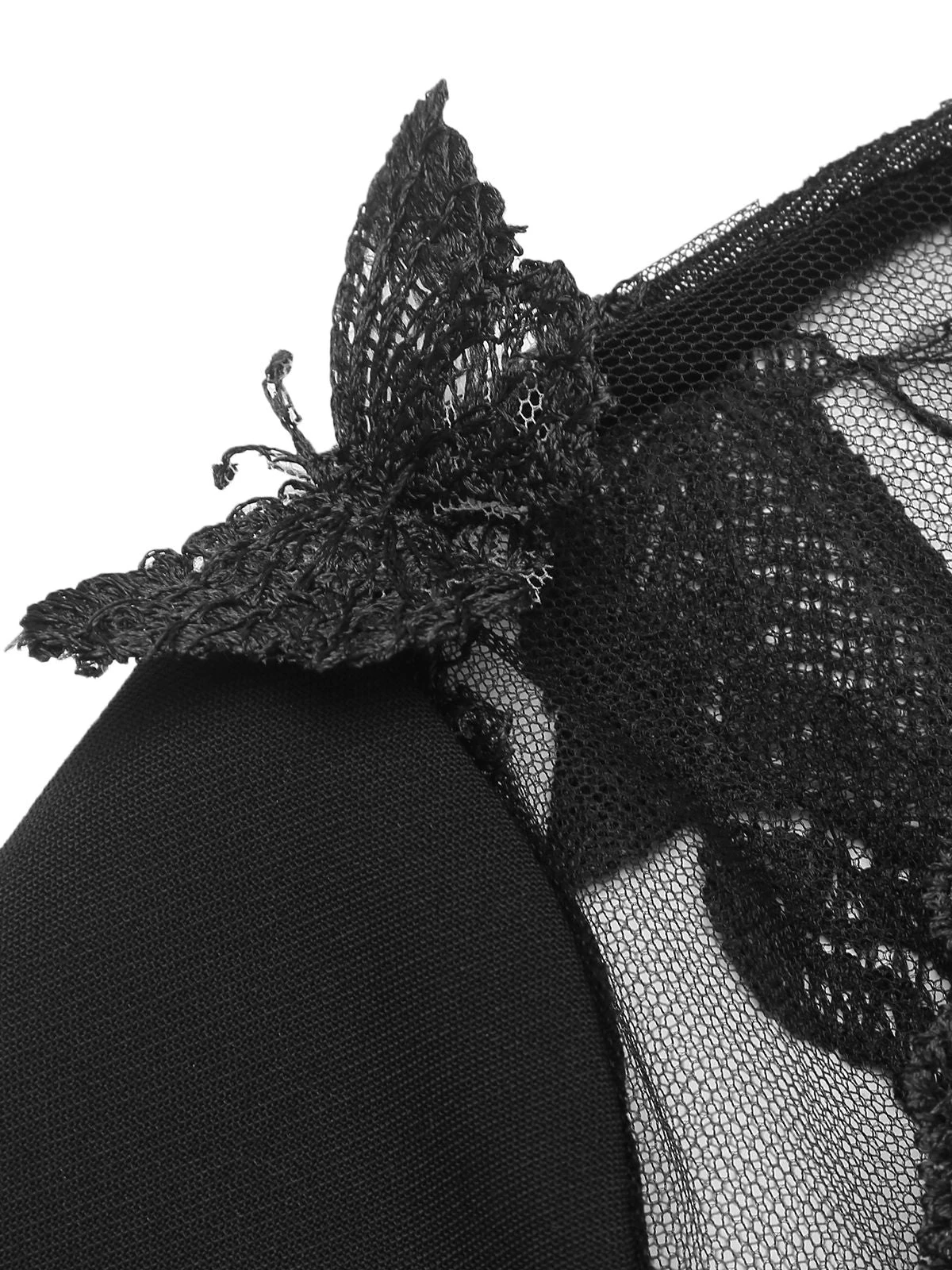 Black 1960s Butterfly Backless Pencil Dress 10 Black 1960s Butterfly Backless Pencil Dress - Image 8