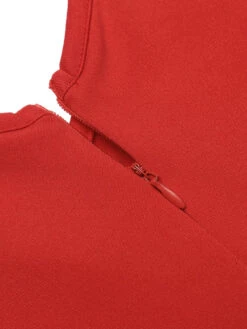 [US Warehouse] Red 1950s Christmas Patchwork Swing Dress -BUNBUN Fancy Clothing Shop SCV019964 9 089f89cc 07d2 4f93 91c2 62f6c94ea28e