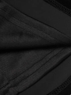 2PCS Black 1960s Solid Dress & Plush Cape -BUNBUN Fancy Clothing Shop SCV021040 7