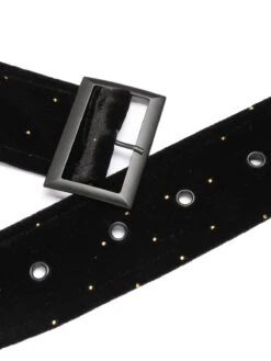 Black 1960s Off-Shoulder Rhinestones Velvet Dress 17 Black 1960s Off-Shoulder Rhinestones Velvet Dress -BUNBUN Fancy Clothing Shop SCV021045 9